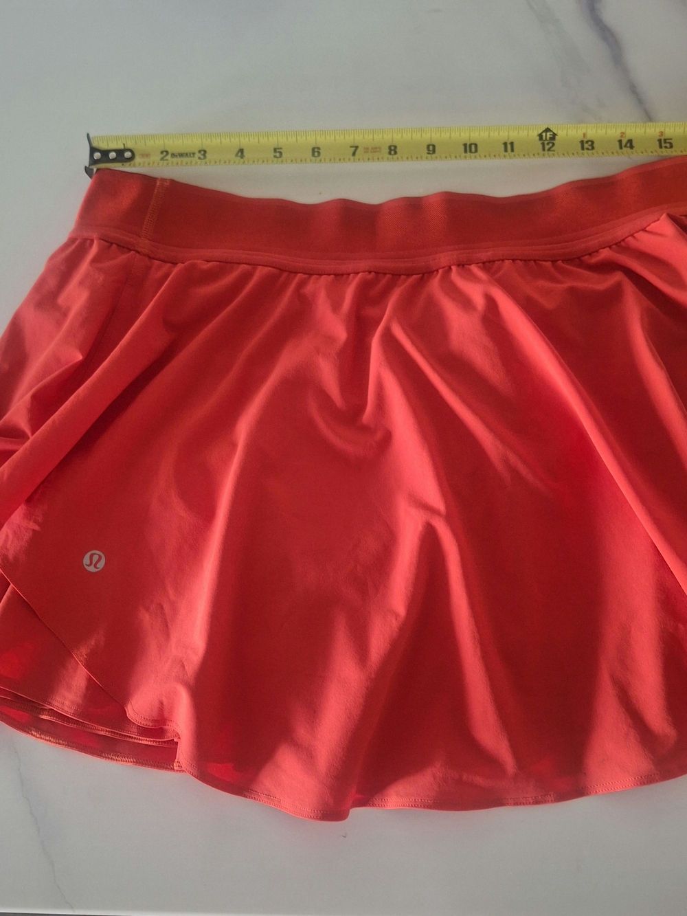 lululemon athletica Coral-Red  Skirt